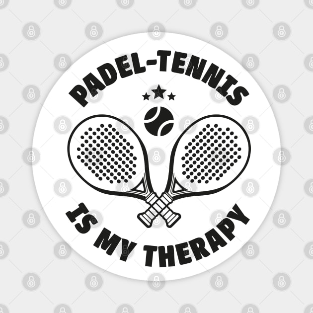 Padel Tennis Magnet by Delicious Art